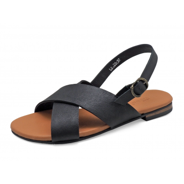 Women Sandals LS-20 Black Sheep Leather